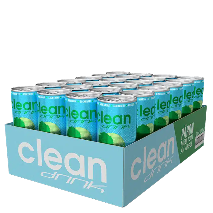 Clean Drink Päron Äpple 33cl x 24st Flak