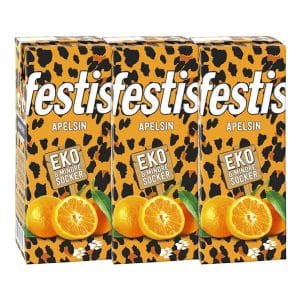 Festis Apelsin Ekologisk 3-pack - 3-pack