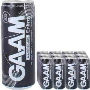 GAAM Energidryck Blackcurrants 24-pack