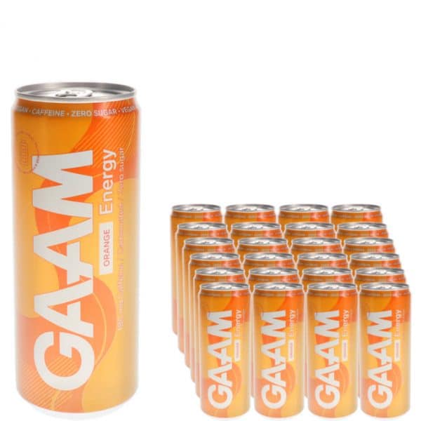 GAAM Energidryck Orange 24-pack