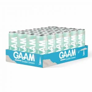 GAAM Energy - Swedish Summer Rabarber Jordgubb 33cl x 24st