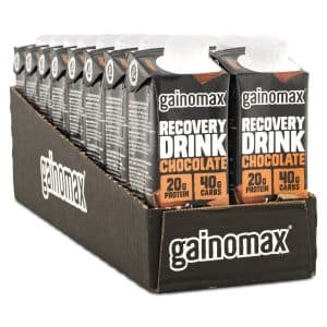 Gainomax Recovery Drink, Chocolate, 16-pack