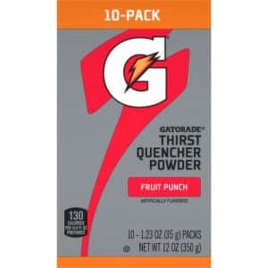 Gatorade Thirst Quencher Powder Fruit Punch 10-pack