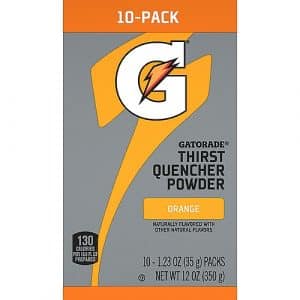 Gatorade Thirst Quencher Powder Orange 10-pack