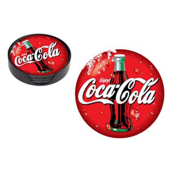 Glasunderlägg Coca-Cola - 4-pack