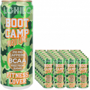 Lohilo Energidryck Boot Camp Yuzu Lime 24-pack