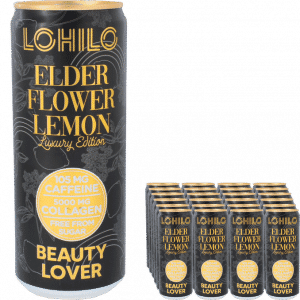 Lohilo Energidryck Luxury Fläder Citron 24-pack