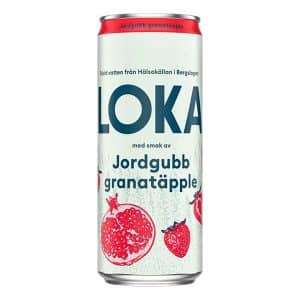 Loka Jordgubb/Granatäpple - 20-pack