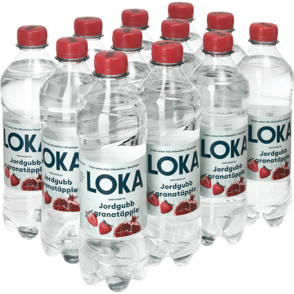 Loka Jordgubbar Granatäpple 12-pack