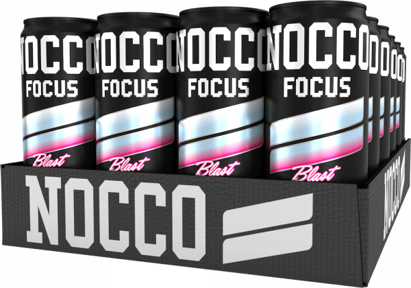 NOCCO Focus 3 Raspberry Blast 33cl x 24st