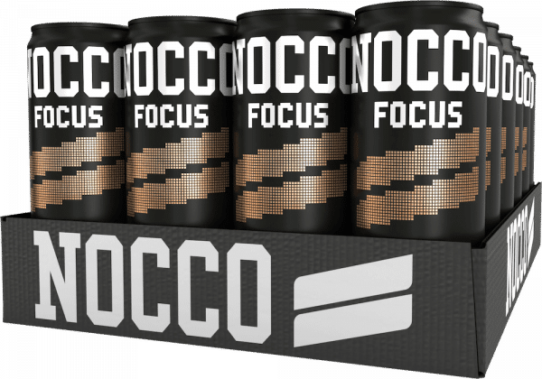 NOCCO Focus Cola 33cl x 24st (helt flak)
