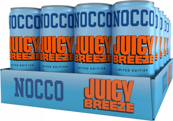 NOCCO Juicy Breeze Summer 33cl x 24st (helt flak)