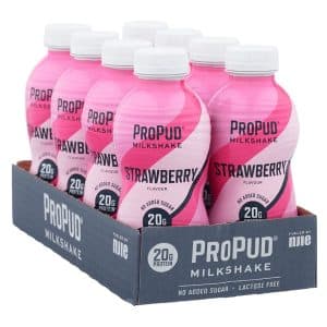 Njie ProPud Protein Milkshake Strawberry 8x330ml