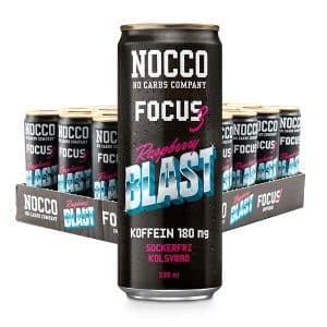 Nocco Focus Raspberry Blast 24x330ml