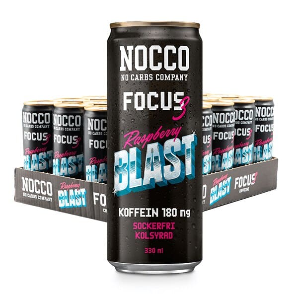 Nocco Focus Raspberry Blast 24x330ml