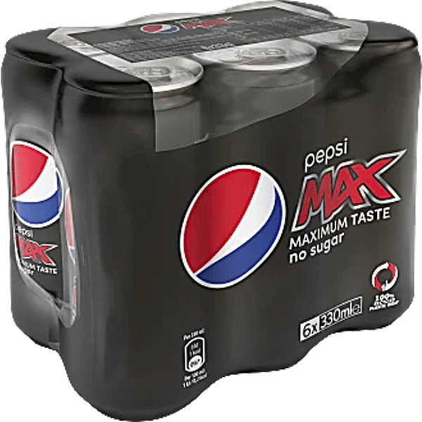 Pepsi Max 33cl 6-pack