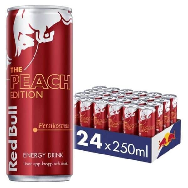 Red Bull Peach Edition 24x250ml