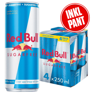 Red Bull Sockerfri 4-pack