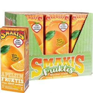 Smakis Fruktdryck Apelsin 27-pack