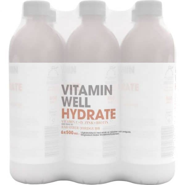 Vitamin Well Hydrate 6-pack