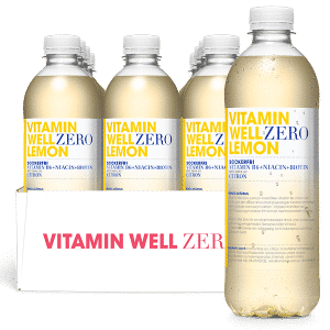 Vitamin Well Zero Lemon 500ml x 12st