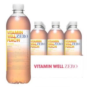 Vitamin Well Zero Peach 12x500ml