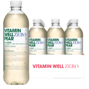 Vitamin Well Zero Pear 50cl x 12st