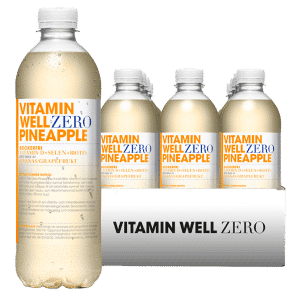 Vitamin Well Zero Pineapple 50cl x 12st