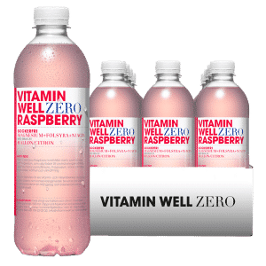 Vitamin Well Zero Raspberry 50cl x 12st